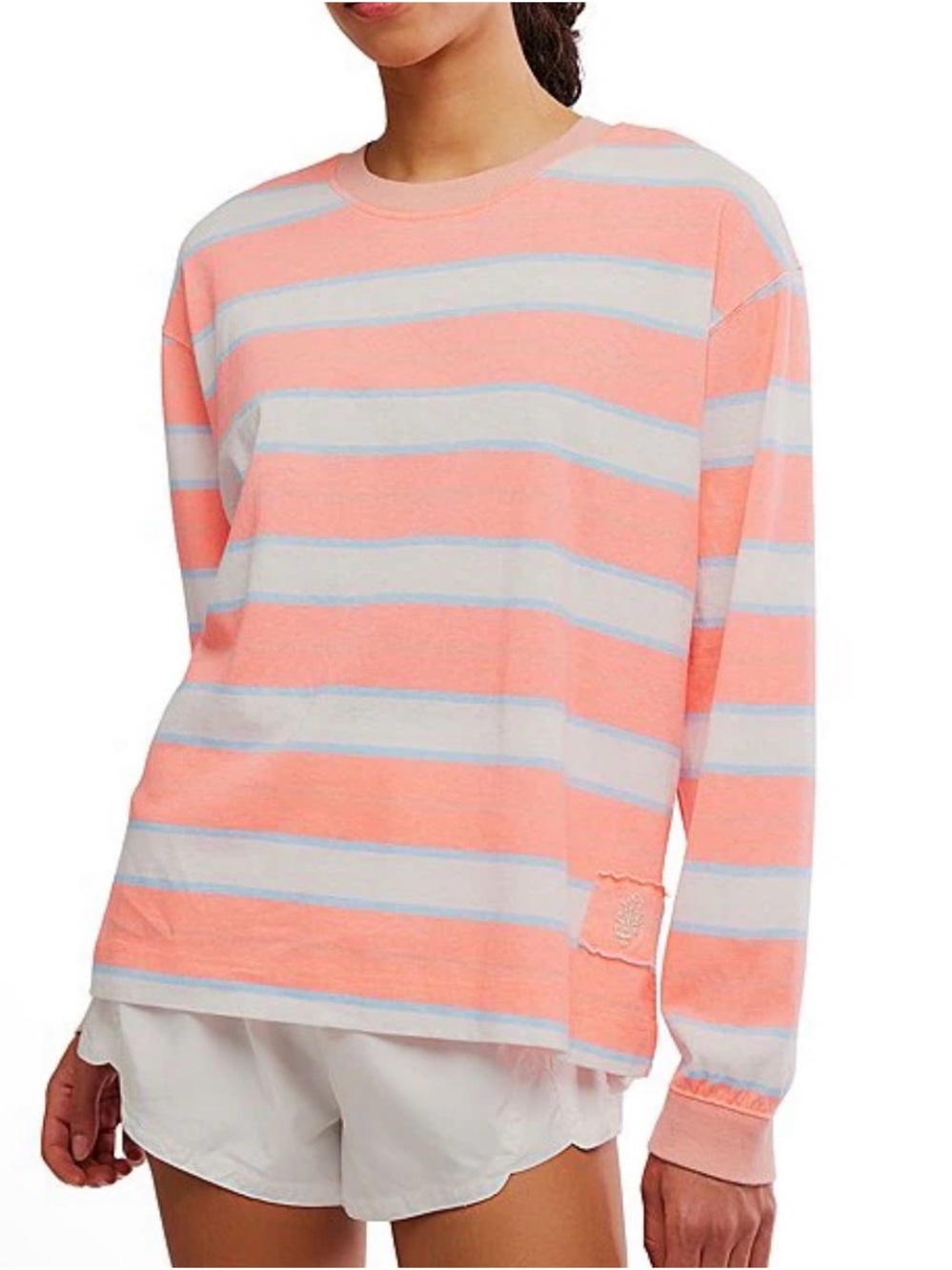Free People Hustle Long Sleeve Tee